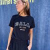 Sort Satino Ball T Shirt