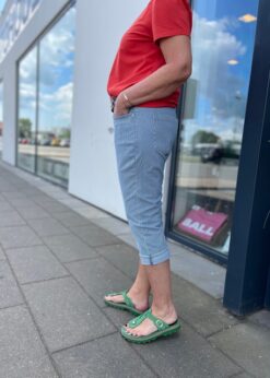 Blå Stribet Suze Jog Knickers Fra Red Button Og Fantasy Sandal