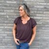 Brun Sunrise Bluse Fra Co Couture