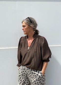 Co Couture Brun Aila Bluse