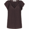 Co Couture Sunrise Top Mocca