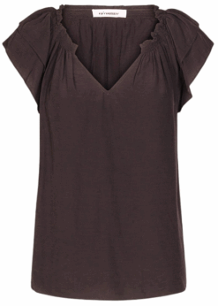 Co Couture Sunrise Top Mocca