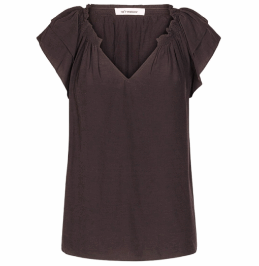 Co Couture Sunrise Top Mocca
