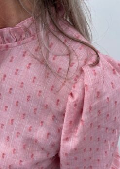 Dina Bluse I Rosa Fra Freequent