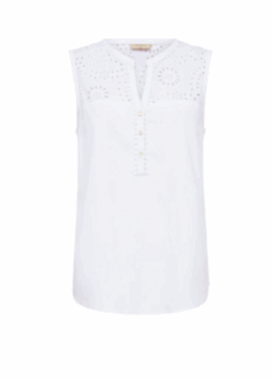 Freequent Louis Bluse Hvid