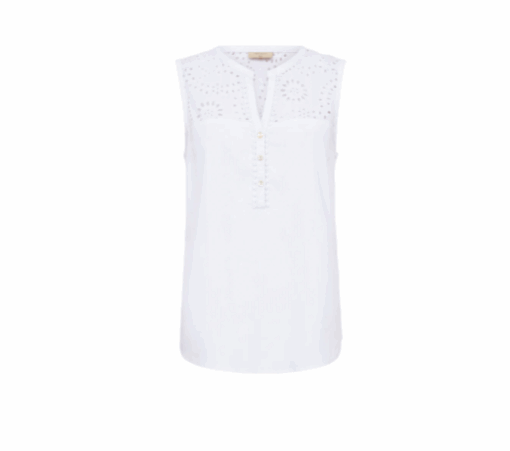 Freequent Louis Bluse Hvid