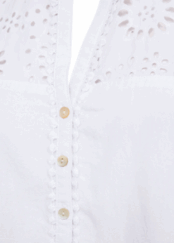 Hvid Louis Bluse Fra Freequent