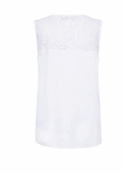 Louis Bluse Fra Freequent I Hvid