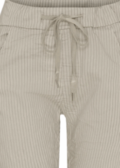 Marta Beige Stribet Jerri Buks