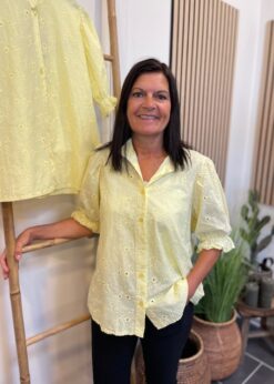 Marta Hailey Bluse I Gul