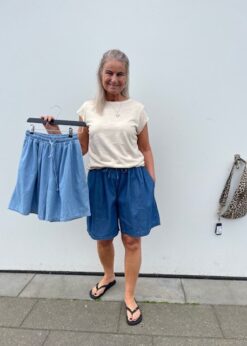 Marta Kira Denim Shorts Og CC Heart T Shirt