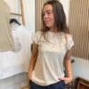 Metallic T Shirt Fra CC Heart