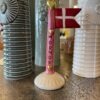 Speedtsberg Lille Flag Gammel Rosa Stang Med Mormor Og Creme Fod