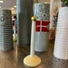 Speedtsberg Mint Creme Stribet Stang Og Gul Fod