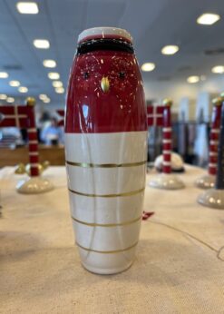 Stor Rød Studenter Vase Fra Speedtsberg