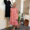 Sunrise Kjole I Rødt Print Fra Co Couture