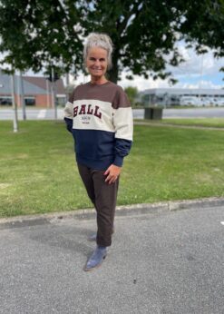 Ball Bamontana Brun Beige Blå Sweat Og Brun Marta Buks