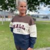 Ball Sweat I Brun Beige Blå