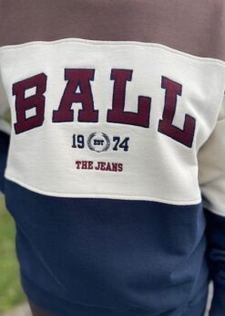 Ball Sweat Style Bamontana Brun Beige Blå