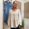 Beige Caterina Bluse