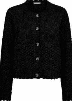 Co Couture Sort Pointelle Cardigan