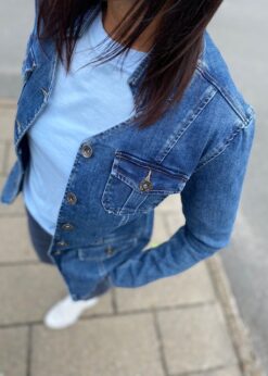 Denim Jakke Fra Costa Mani