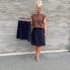 Marineblå Nederdel Fra Inwear