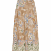 Marta Princess Nederdel Caramello Print