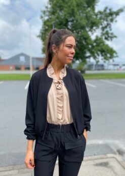 Sort Luna Jakke Fra Co Couture
