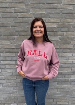 Ball Style Taylor Gammelrosa Med Rød Skrift