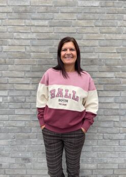 Ball Sweat Style Montana Rosa Beige Bordeaux