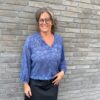 Blå Addison Inwear Bluse