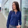 Blå Allison Cardigan Fra Soft Rebels