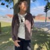 Brun Cardigan Fra Soft Rebels Og Ball T Shirt