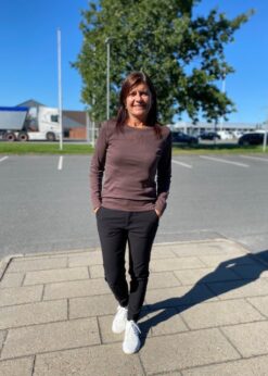 Brun Granny Bluse Fra Co Couture Og Freequent Buks