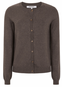 Brun Soft Rebels Strik Cardigan