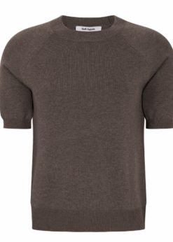 Brun Strik Style Maria O Neck Fra Soft Rebels