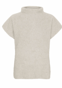 Cashmere Raccoon Pullover Beige