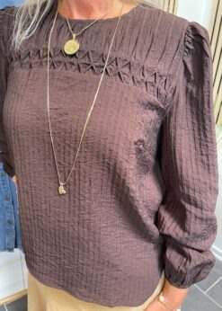 Co Couture Bluse I Brun