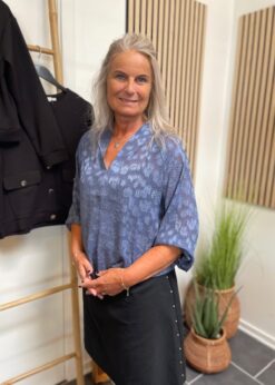 Dueblå Bluse Fra Inwear