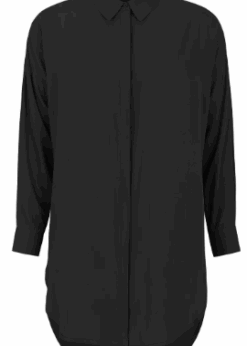 Freedom Long Shirt Sort Fra Soft Rebels