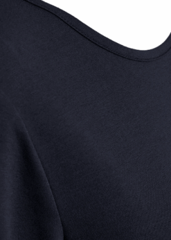 Freequent Blå Liana Langærmet T Shirt