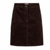 Freequent Brun Cordy Nederdel