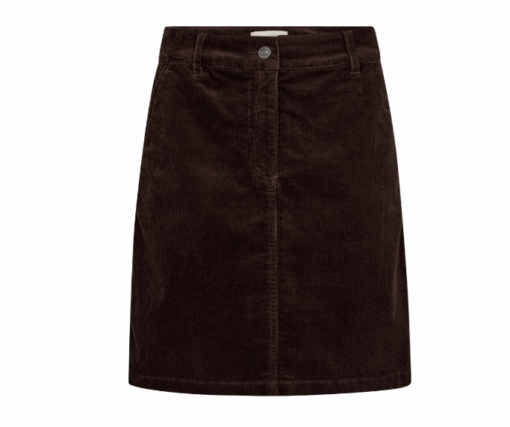 Freequent Brun Cordy Nederdel