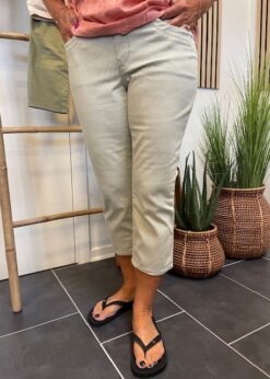 Kaki Beige Stribet Suze Knickers Fra Red Button