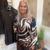 Love & Divine Bluse I Beige Brune Farver