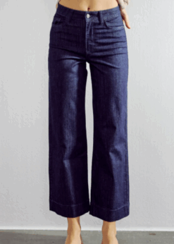 Numph Paris Jeans Cropped Dark Denim