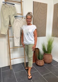 Red Button Suze Jog Knickers Kaki Og CC Heart Tee