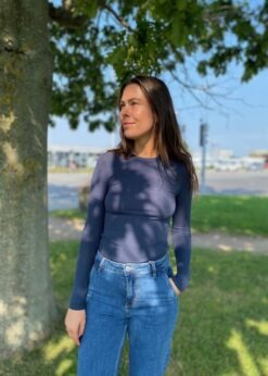 Soft Rebels Fenja Bluse Blå