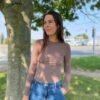 Soft Rebels Fenja Bluse Brun